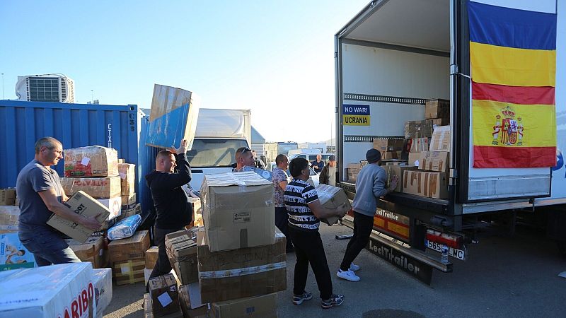 Ayuda humanitaria  de Ongd para Ucrania - Comunidad Valenciana Informativos | Escuchar