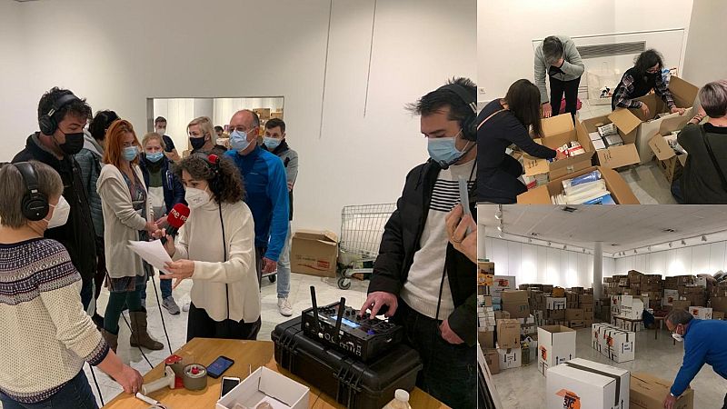 Más cerca - La solidaridad con la población ucraniana, a toneladas - Escuchar ahora