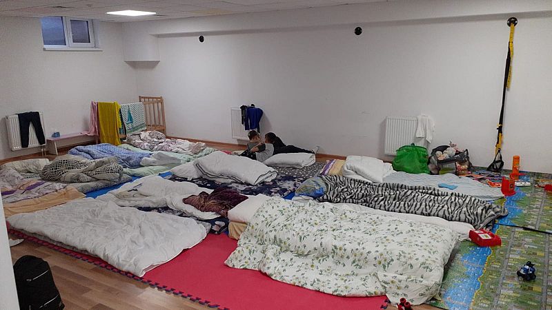 14 Horas - Una guardería sirve de refugio a niños y mujeres en Ucrania - Escuchar ahora