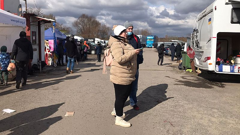 14 horas - RNE en la frontera | Martin: "Nadie quiere marcharse, pero aquí estamos más seguros"