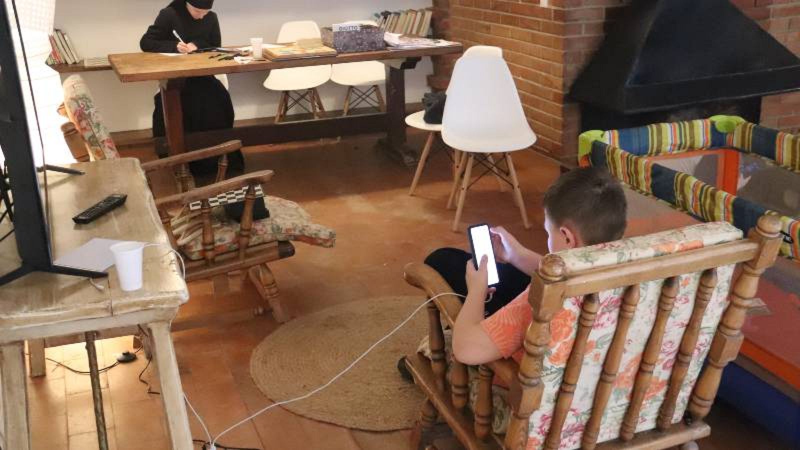 Una casa de colònies gironina acull una cinquantena de refugiats ucraïnesos