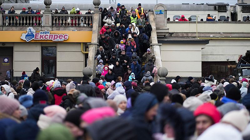 24 horas - RNE en la frontera | Victoria: "Nunca habría pensado que sería una refugiada"