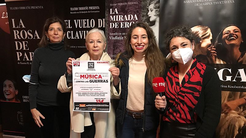 Más cerca - Músicos de todo el mundo saltan a escena contra las guerras - Escuchar ahora