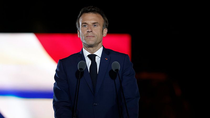 Las mañanas de RNE con Íñigo Alfonso - IPSOS Francia: "Macron inicia un periodo con un limitado apoyo popular"