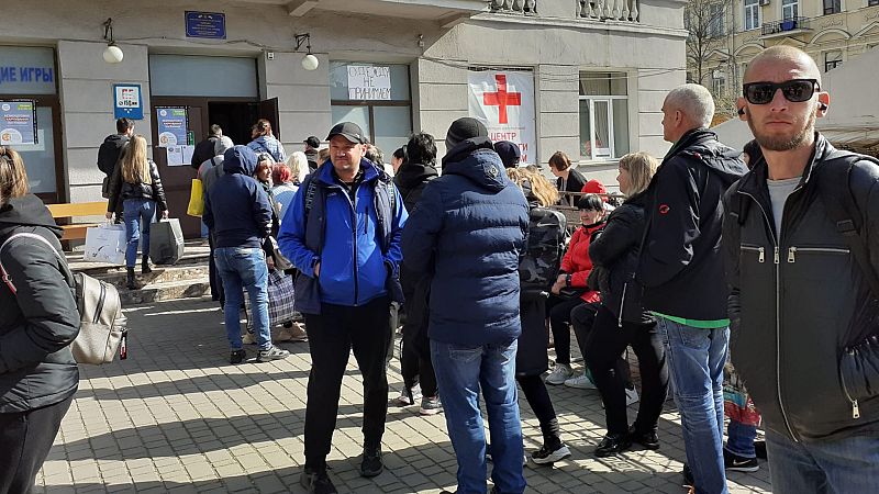 24 horas - RNE en Ucrania | Ayuda humanitaria y psicológica para los desplazados en Odesa