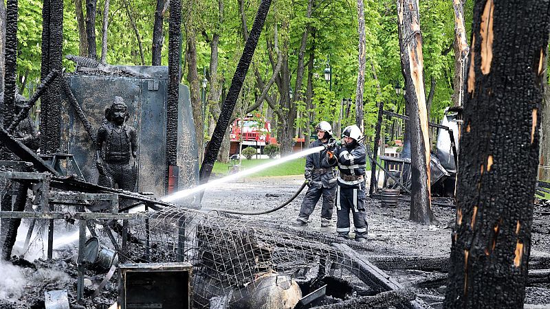 Las mañanas de RNE con Íñigo Alfonso - Teniente Gan Pampols: "La guerra no terminará el día 9 con toda seguridad"