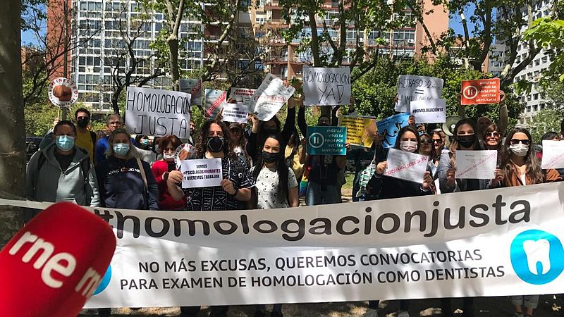 Más cerca - Profesionales migrantes piden la homologación de sus títulos - Escuchar ahora