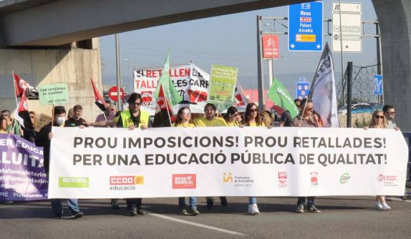 Seguiment de la vaga parcial educativa d'un 2 %