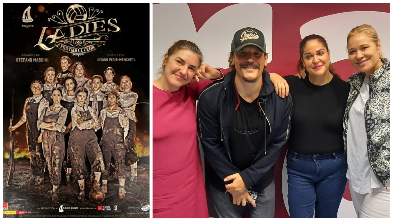 La sala - 'Ladies Football Club': Sergio Peris-Mencheta, Elda Noriega, Noemi Arribas y Carla Hidalgo - 20/05/22