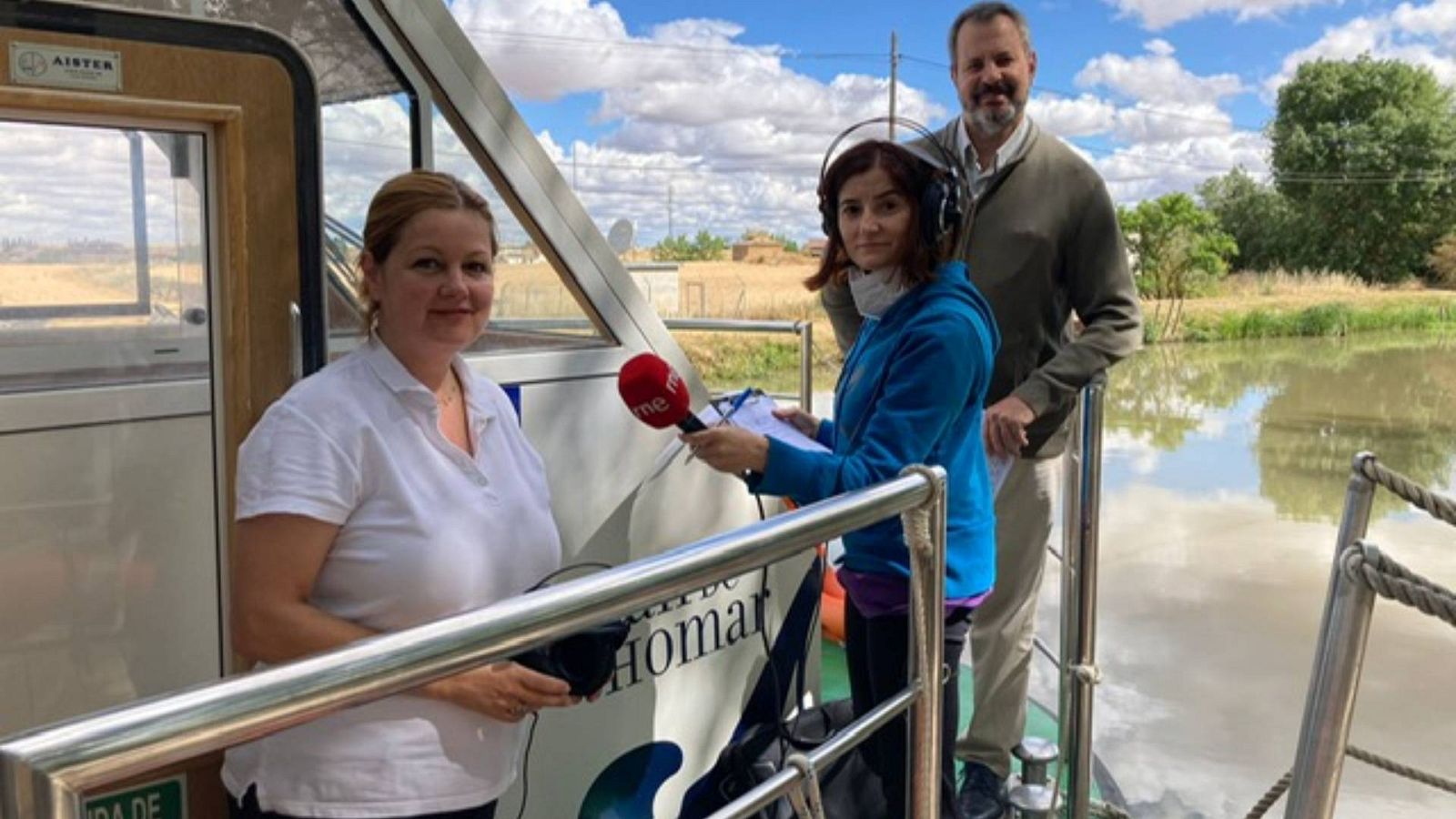 Las mañanas de RNE con Pepa Fernández - En barco por el canal de Castilla - Escuchar ahora