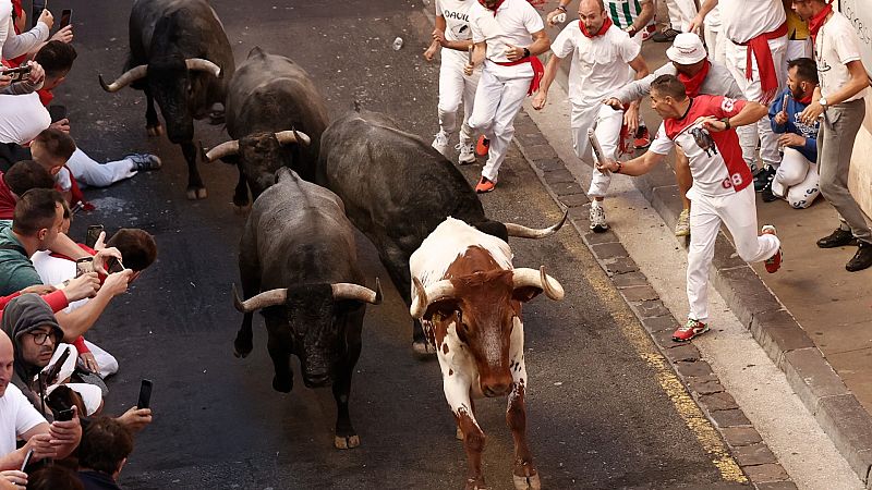Sanfermines 2022 - Tercer encierro de los Sanfermines 2022