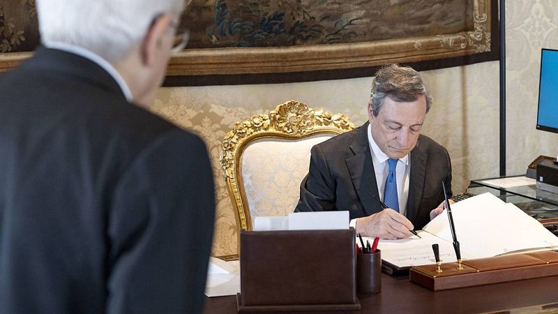 24 horas - El futuro político de Italia: Draghi dimite y habrá elecciones el 25 de septiembre