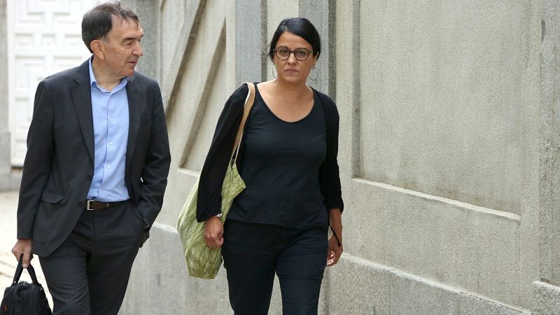 Anna Gabriel declara davant el Tribunal Suprem