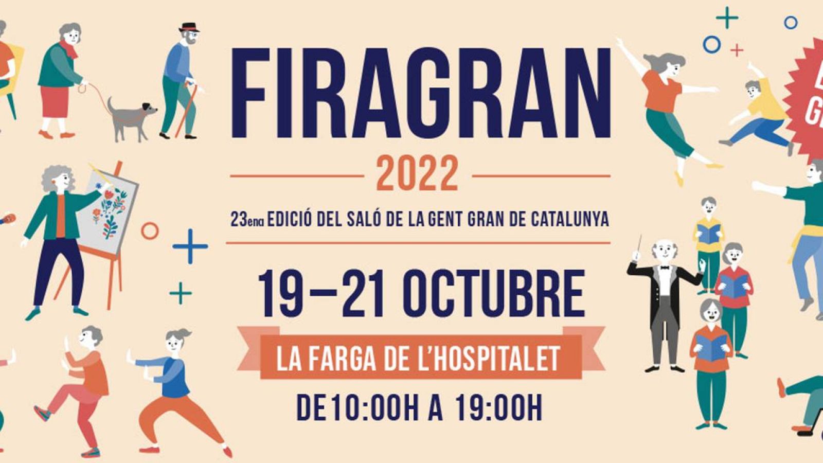 La gent gran gaudeix de més de 300 activitats gratuïtes per promoure l'envelliment actiu