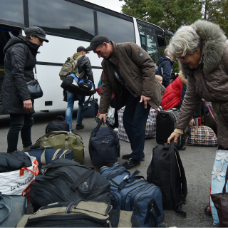 ACNUR se prepara para otro xodo de ucranianos en invierno