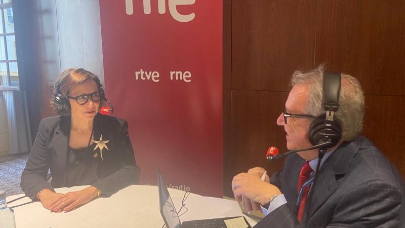 24 horas - Teresa Sanjurjo, directora de la Fundación Princesa de Asturias: "En momentos de crisis y guerras, queremos ofrecer referentes claros" - Escuchar ahora