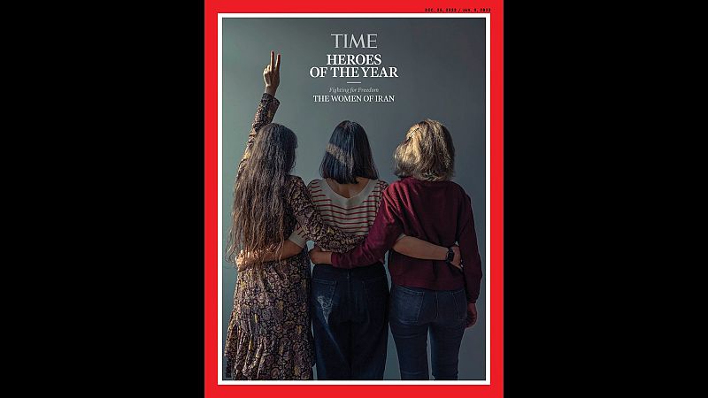 Más cerca - Las mujeres de Irán, heroínas de 2022 para la revista Time