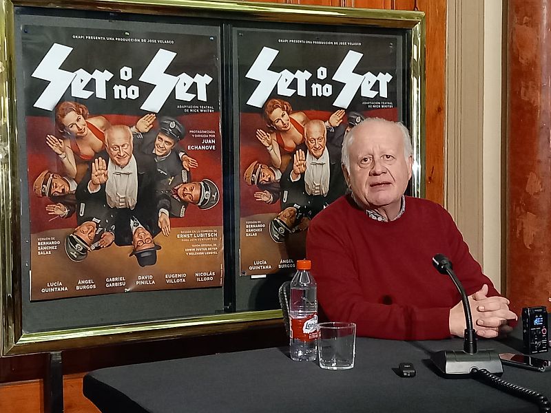 Juan Echanove dirige 'Ser o no ser' en el Teatro Olympia 18/01/23 - escuchar ahora