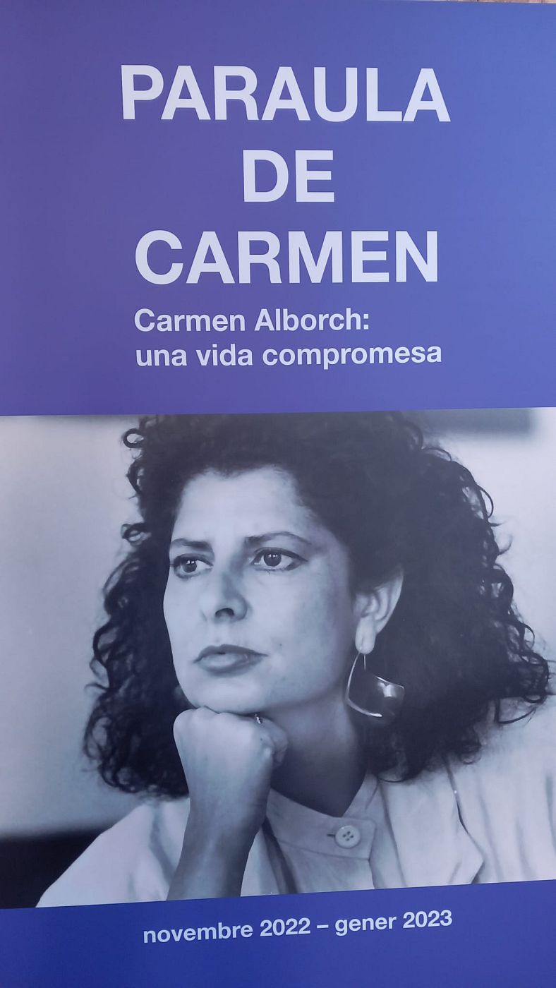 Clausura exposición Carmen Alborch 31/01/23 - escuchar ahora