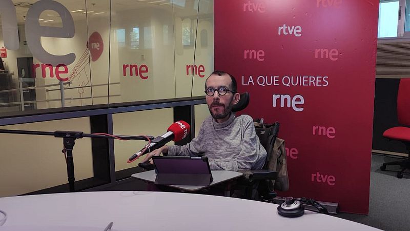Las Mañanas de RNE - Echenique: "No hemos comentado el sentido del voto porque ponemos el esfuerzo en que el PSOE se siente a dialogar"