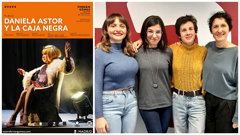 La sala - 'Daniela Astor y la caja negra': Helena Lanza, Laura Santos, Miriam Montilla y Raquel Alarcón - 15/03/23 - Escuchar ahora
