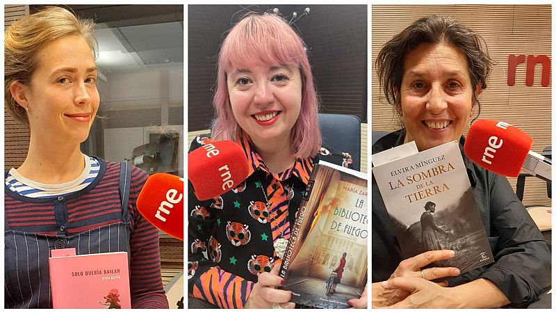 La sala - Los libros de Elvira Mínguez, Greta García y María Zaragoza - 27/03/23 - Escuchar ahora