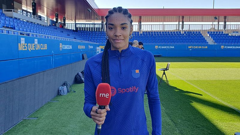 Radiogaceta de los deportes - Salma Paralluelo: "Jugar en el Camp Nou es mágico"
