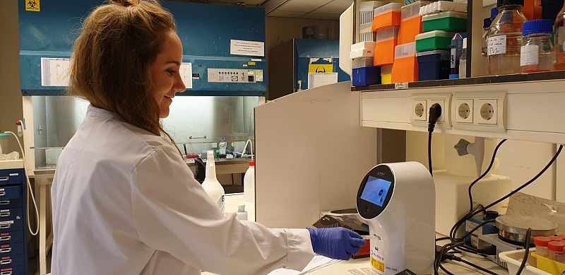 Punto de enlace - Andrea Vallés investiga en la lucha contra cáncer de páncreas - 16/05/23 - escuchar ahora