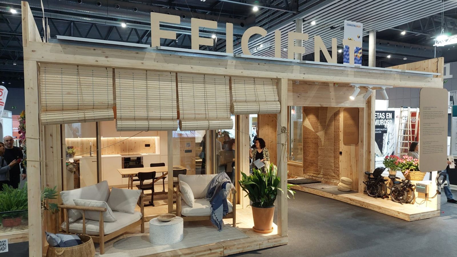 El saló Construmat arrenca amb la sostenibilitat de protagonista