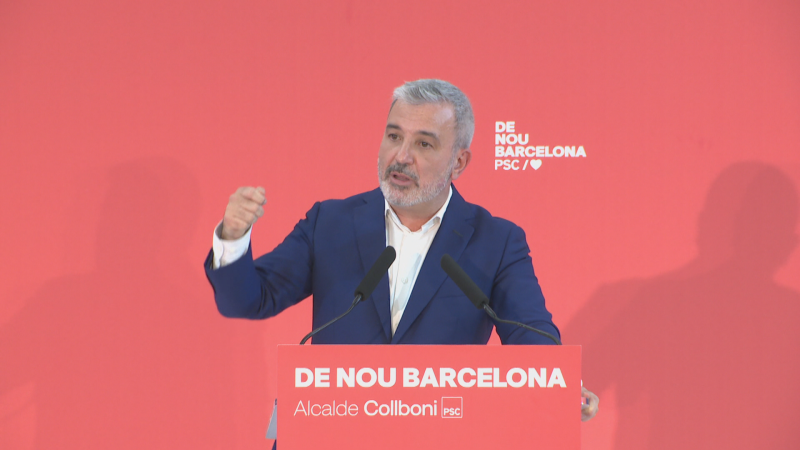 Collboni (PSC): "Demano una majoria encara m�s �mplia per tenir un govern municipal fort"