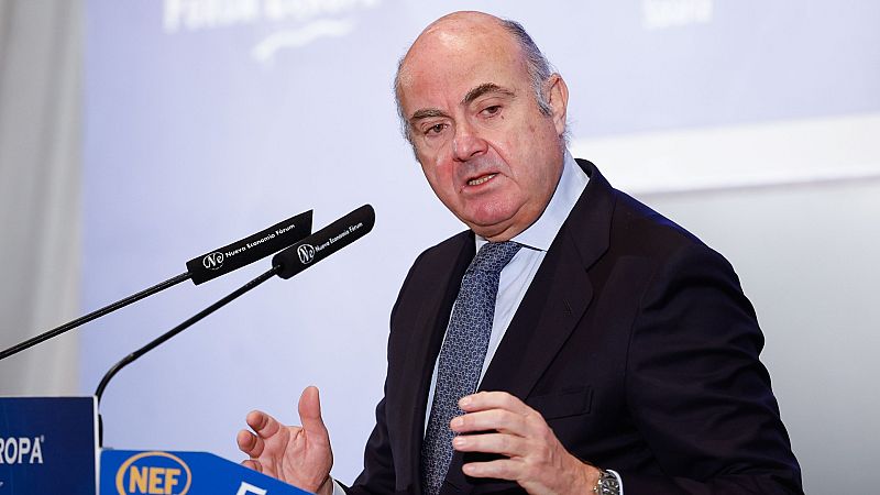 Las Mañanas de RNE - Luis de Guindos, vicepresidente del BCE, prevé que la subida de tipos se mantenga en el 0,25