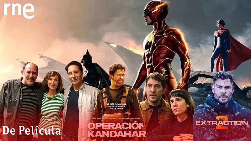 Las cuñas de RNE- La acción llega a 'De Película' con 'Flash' y 'Tyler Rake 2' - Escuchar ahora