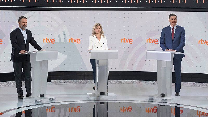 Catalunya es cola en el debat a tres d'RTVE