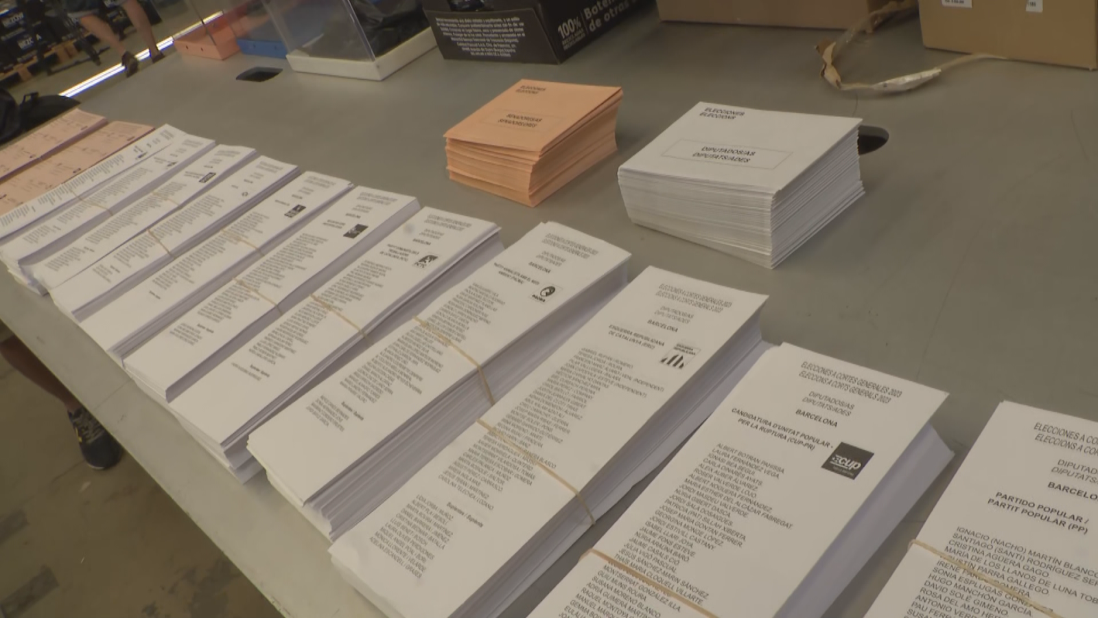 Com funcionen les votacions? Dues paperetes pel Congrés i pel Senat