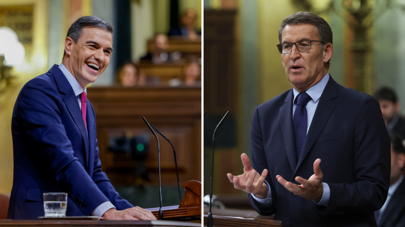24 horas - El cara a cara entre Sánchez y Feijóo en el debate de investidura - Escuchar ahora