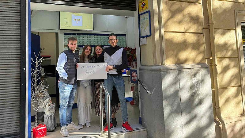 El 94.974, la grossa de la loteria del Nen que ha caigut a diferents localitats