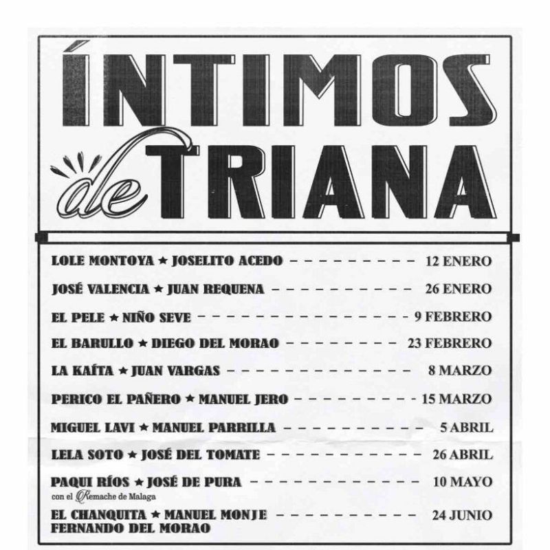 Nuestro flamenco - Íntimos de Triana - 11/01/24 - escuchar ahora