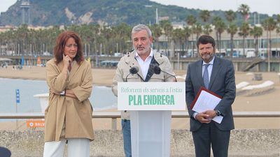 Collboni defensa la desfilada de Louis Vuitton al Parc Güell i la limitació de creuers | Maite Boada