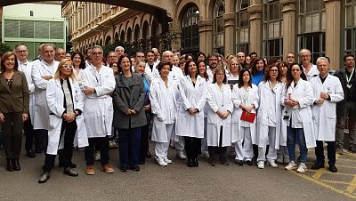 El Clínic commemora el cinquè aniversari del primer diagnòstic de COVID-19 a Catalunya