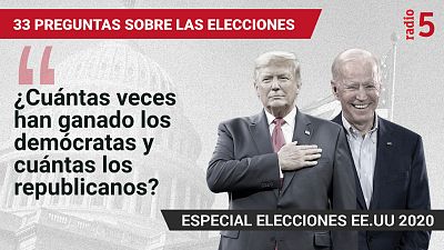 Especiales informativos RNE - ¿Cuántas veces han ganado los demócratas y cuántas los republicanos? - Escuchar ahora