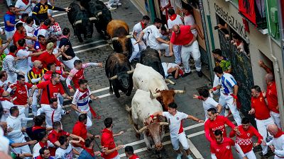 Cuarto encierro de los Sanfermines 2024 - Sanfermines en RNE | Escuchar