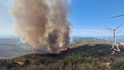 Detingut l'home que va causar l'incendi de Coll de l'Alba | Pilar Ribas