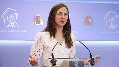 Ione Belarra, secretaria general de Podemos