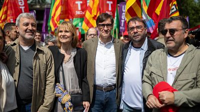 Jornada reivindicativa sobre drets laborals i socials pel primer de maig | LORENA HENS