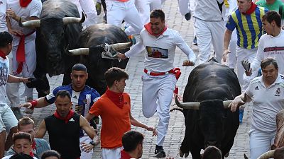 Las Mañanas de RNE - Octavo encierro de los Sanfermines 2023 - Escuchar ahora