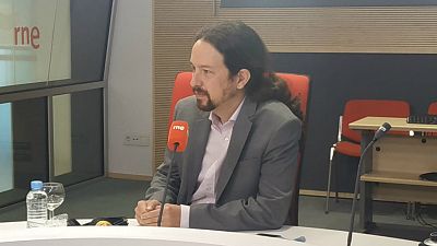 Las mañanas de RNE con Íñigo Alfonso - Pablo Iglesias no contempla dimitir por el 'caso Dina': "Intentan tumbar al Gobierno y que los responsables de las cloacas se vayan de rositas" - Escuchar ahora