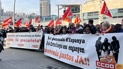 El sector de la geriatria exigeix a Drets Socials una pujada salarial | Marga Esparza