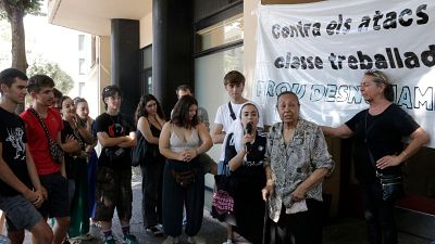 Suspenen el desnonament de la veïna de 84 anys de Girona | Gemma Esteba