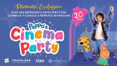 ¡Gana entradas para celebrar los 20 años de Peppa en el cine!