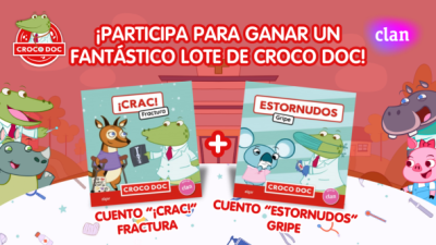 ¡Ya están aquí los cuentos de Croco Doc!